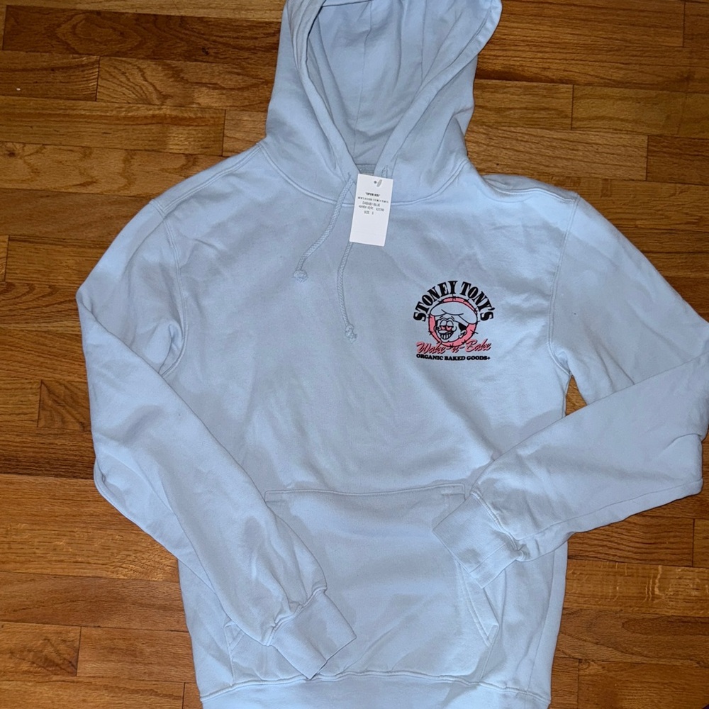 Light Blue Hoodie size small